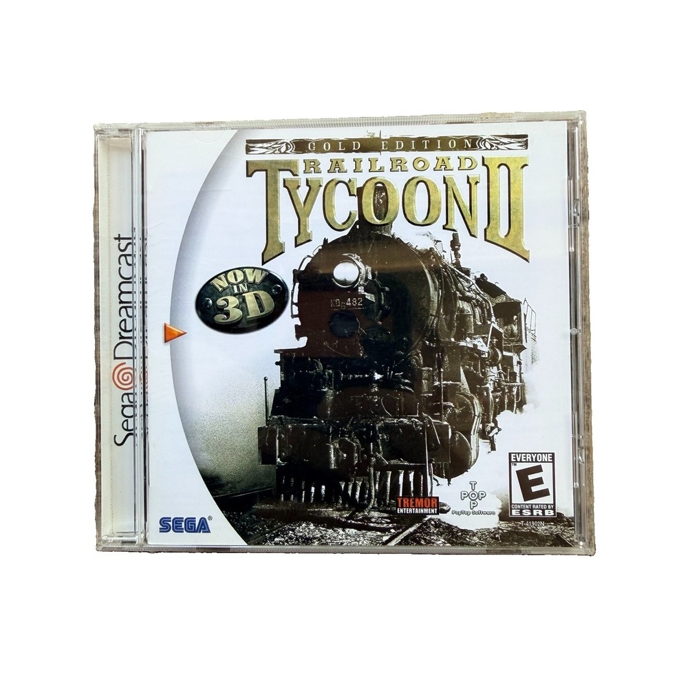 Railroad Tycoon II Gold Edition for the Sega Dreamcast CIB - Tested Works